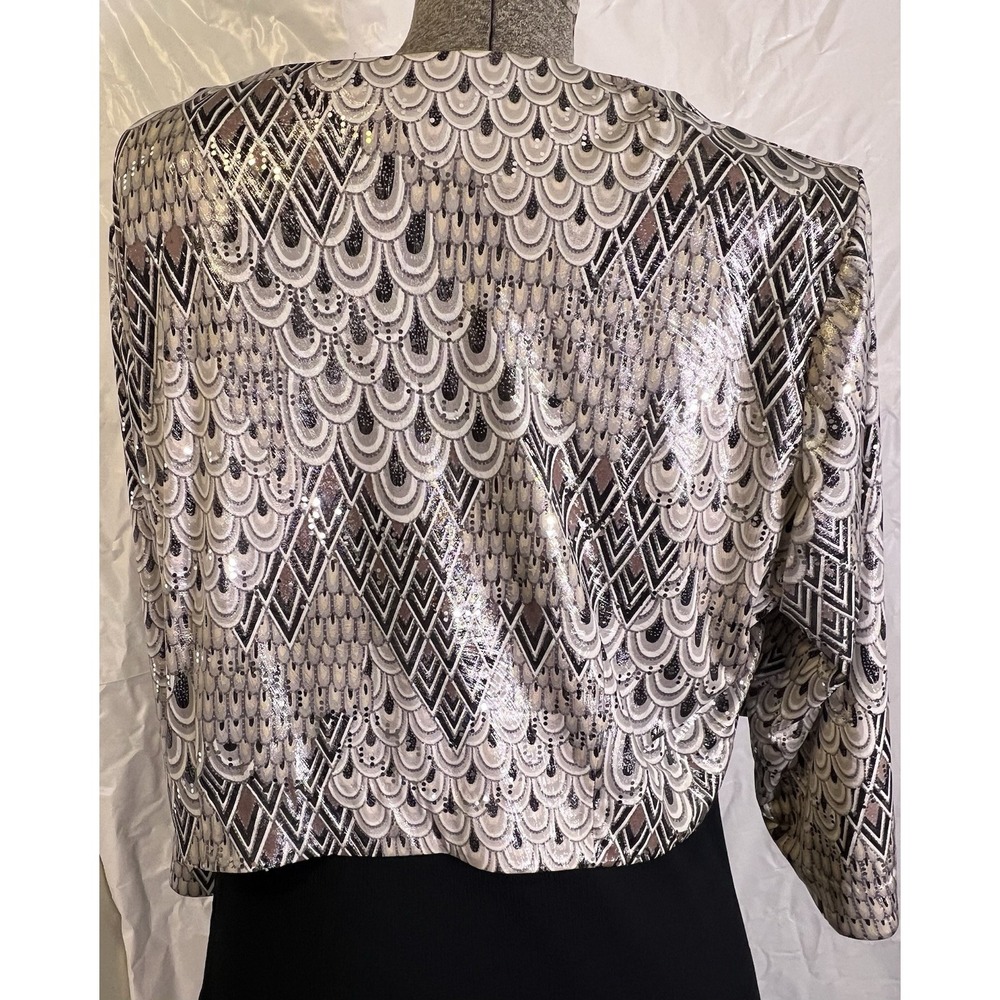 Cato Est. 1962 Women's Jacket Size 14 Short Open Front Multicolored - Picture 5 of 9